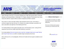 Tablet Screenshot of his.com